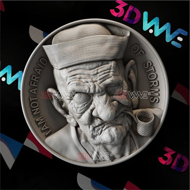OLD SAILOR 3d stl 3DWave.us